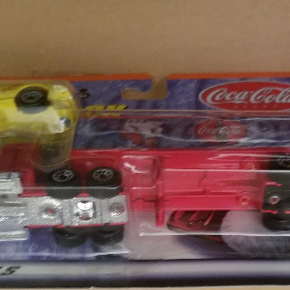 NIB NWOT 1999 Coca Cola Matchbox Twin Set - Picture 3 of 4